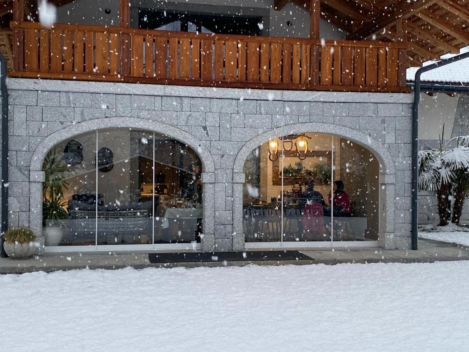 B&B Casa Il Sasso ピンツォーロ エクステリア 写真